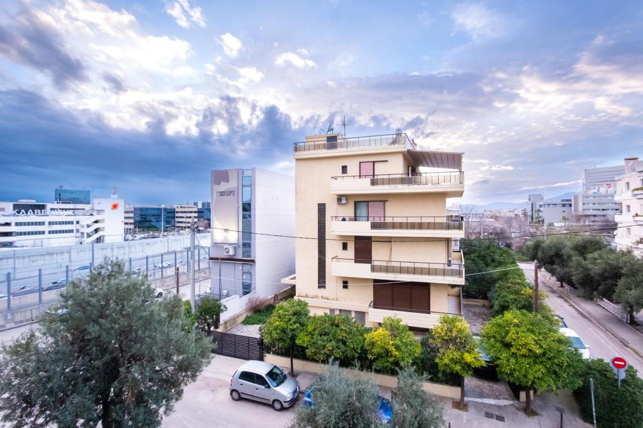Apartment With Parking Near Medical Center أثينا المظهر الخارجي الصورة